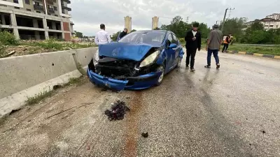 Kastamonu'da kaygan yol 5 kişiyi yaraladı