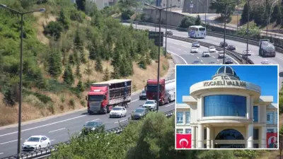 Kocaeli'nde Kurban Bayramı'nda kamyon ve tankerlere trafik kısıtlaması