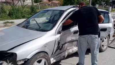 Konya Ereğli'de İki Otomobil Çarpıştı: 5 Yaralı