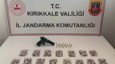 Kırıkkale'de Operasyon: 754 Sentetik Ecza Hap Ele Geçirildi