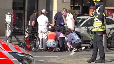 Leipzig'te araç yayaların arasına daldı: 2 ölü, 8 yaralı, saldırı iddiası