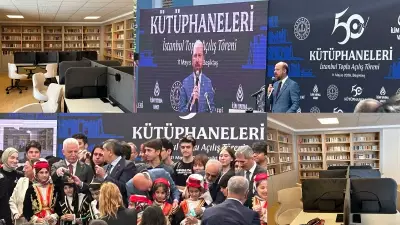 İlim Yayma Vakfı'nın 50. Yılda 50 Kütüphane Projesi İstanbul'da Açıldı