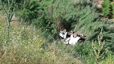 Manisa'da Feci Kaza: Uçuruma Düşen Araç Sürücüsü Hayatını Kaybetti