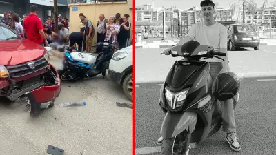 Manisa'da motosiklet otomobile saplandı: 15 yaşındaki Araz hayatını kaybetti