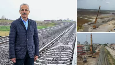 Mersin-Gaziantep Hızlı Tren Hattı ile Seyahat Süresi 2 Saat 15 Dakikaya Düşüyor