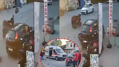 Mersin'de ATV ile otomobil çarpıştı: Sürücü yaralandı