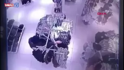 Müşteri gibi girdiği mağazada kadının çantasını çalan hırsız tutuklandı