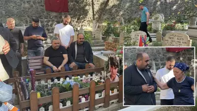 Narin Güran'ın Babası ve Ağabeyi, Mattia Ahmet Minguzzi'nin Kabrini Ziyaret Etti
