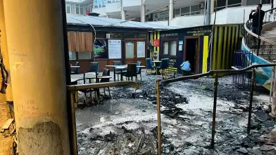 İnegöl'de Dernek Yangını: 2 Çocuk Gözaltında