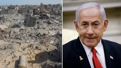 Netanyahu'dan Gazze'de işgal alanını yüzde 70'e çıkarma talimatı