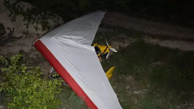 Nevşehir'de microlight hava aracı zorunlu iniş yaptı: 2 yaralı