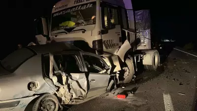Niğde'de acı kaza: TIR ile otomobil çarpıştı, yaşlı çift hayatını kaybetti