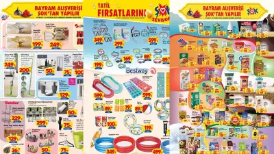 ŞOK Aktüel Bayram Özel Kataloğu Yayımlandı! 20 Mayıs-2 Haziran Fırsatları