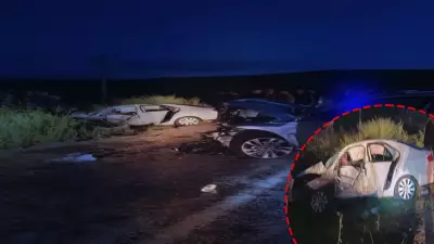 Çorum'da feci kaza: İki otomobil çarpıştı, 1 ölü 6 yaralı