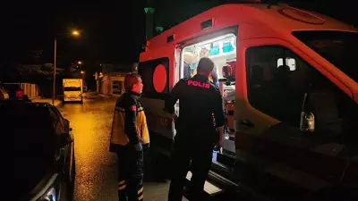 Çorum'da iki genç sokak ortasında bıçaklanarak yaralandı