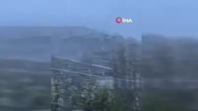 Çorum'da Mayıs Ayında Sürpriz Kar Yağışı