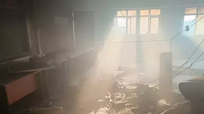Pazaryeri Meslek Yüksekokulu'nda yangın paniği
