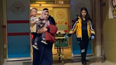 Ranzadan düşen 2 yaşındaki çocuk ağır yaralandı