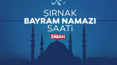 Şırnak'ta bayram namazı saati belli oldu! Diyanet 2026 takvimi
