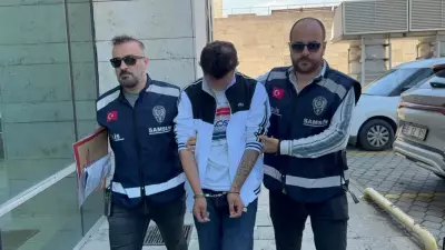 Samsun'da müteahhitlik anlaşmazlığında iş yerini kurşunlayan 19 yaşındaki şüpheli gözaltında