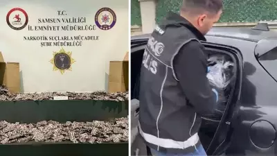 Samsun'da uyuşturucu operasyonu: 129 bin hap ele geçirildi