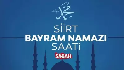 Siirt'te Kurban Bayramı Namazı Saati 2026: Diyanet Açıkladı