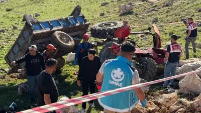 Siirt'te traktör kazası: 2 kişi hayatını kaybetti
