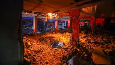 İsrail Gazze'de Megazi Mülteci Kampı'nda bir evi bombaladı, çok sayıda yaralı var