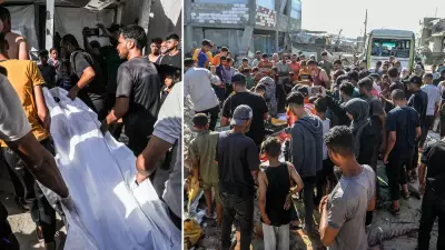 İsrail'in Gazze'deki binaya saldırısında 8 Filistinli öldü, 18 yaralı