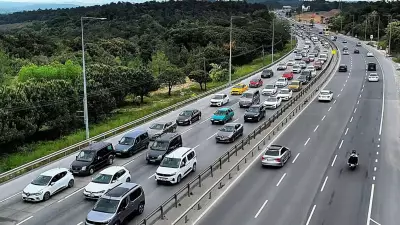 İstanbul trafiğinde bayram yoğunluğu yüzde 44'e çıktı