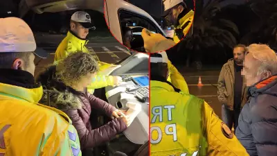 İstanbul'da Şaşırtan Olay: Eşinin Sürüşünü Beğenmeyip Direksiyona Geçti, Cezayı Yedi