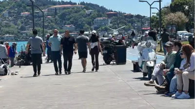 İstanbul'da bayramın son gününde sahil ve parklara akın