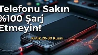 Telefonu Şarj Etme Şekliniz Tamamen Yanlış! İşte Kritik 20-80 Kuralı