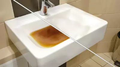 Tıkalı Lavabo Giderini 1 Dakikada Açın! Kötü Kokuyu Bıçak Gibi Kesen Yöntem