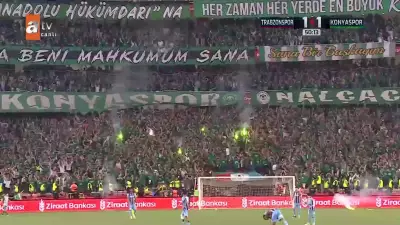 Trabzonspor 1-1 Konyaspor: Muleka 50'de Eşitliği Sağladı