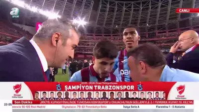Trabzonspor'da Bouchouari'den Şampiyonluk Sözleri: Kupa Hedefimize Ulaştık