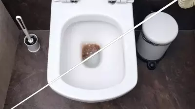 Tuvaletteki Sarı Lekeleri Anında Yok Eden Doğal Formül