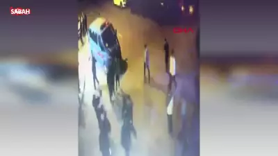 Yalova'da silahlı kavga kamerada: 6 yaralı, hasarlı iş yerleri ve araçlar