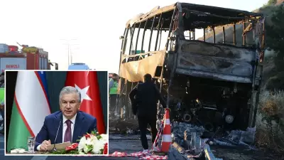 Özbekistan Cumhurbaşkanı Mirziyoyev'den Erdoğan'a taziye mesajı