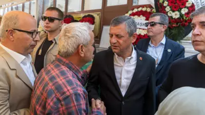Özgür Özel, amcası Necati Özel'i son yolculuğuna uğurladı