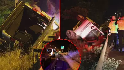 İzmir Buca'da korkunç kaza: Araç taklalar atarak şarampole devrildi, 2 kişi öldü