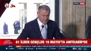 19 Mayıs Coşkusu Anıtkabir'de Zirve Yaptı: Bakan Bak'tan Anlamlı Mesaj
