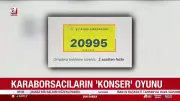2.500 TL'lik Şebnem Ferah bileti karaborsada 20 bin TL'ye satılıyor