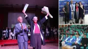 70 yaşında üniversite hayalini gerçekleştiren Rahime Uluşar'a diplomasını profesör oğlu verdi