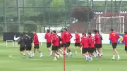 A Milli Futbol Takımı Dünya Kupası Hazırlıklarına Başladı
