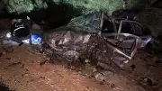 Adana'da kafa kafaya çarpışma: 2 ölü, 1 yaralı