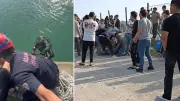 Adana'da Seyhan Nehri'nde boğulma tehlikesi geçiren genç kurtarıldı