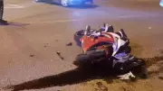 Adıyaman'da kavşakta motosiklet-otomobil çarpıştı: 1 yaralı