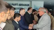 AK Parti Ardahan'da bayramlaşma programı yoğun ilgi gördü