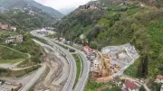 Akçaabat'a dev ulaşım hamlesi: Güney çevre yolu yükseliyor